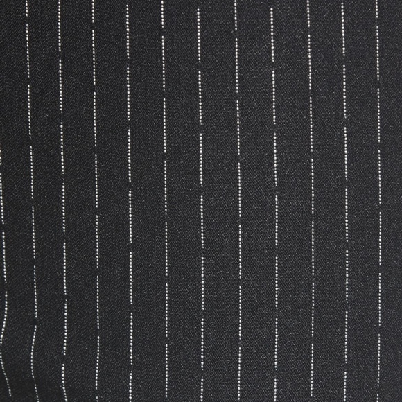 NIC+ZOE Women's Broken Stripe Cropped Pants Petite 0 Black - Picture 7 of 8